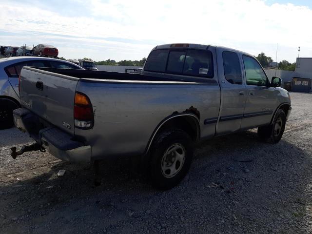 5TBBN44152S225169 - 2002 TOYOTA TUNDRA ACCESS CAB SR5 SILVER photo 3