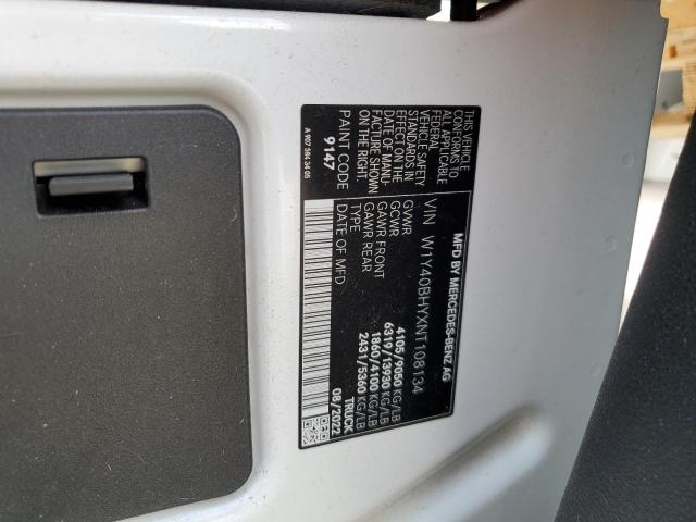 W1Y40BHYXNT108134 - 2022 MERCEDES-BENZ SPRINTER 2500 BLACK photo 12