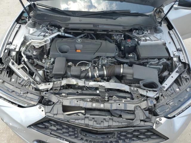 19UUB5F54MA004842 - 2021 ACURA TLX TECH A SILVER photo 11