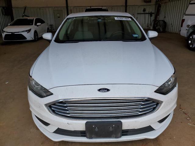 3FA6P0G77JR183719 - 2018 FORD FUSION S WHITE photo 5