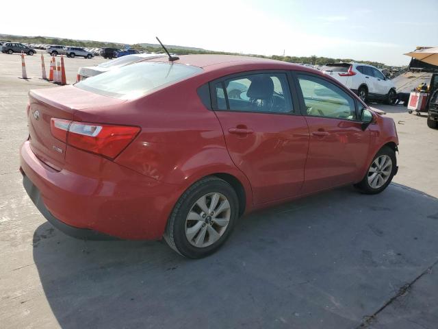 KNADN4A31G6633730 - 2016 KIA RIO EX RED photo 3