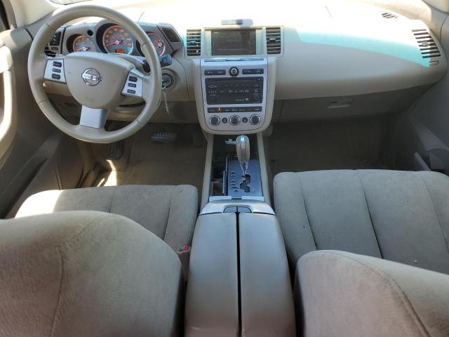 JN8AZ08W97W626841 - 2007 NISSAN MURANO SL TAN photo 8