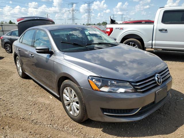 1VWAS7A32FC020643 - 2015 VOLKSWAGEN PASSAT S CHARCOAL photo 4