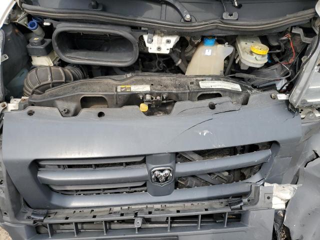 3C6URVJG9EE109398 - 2014 RAM PROMASTER 3500 HIGH თეთრი ფოტო 11
