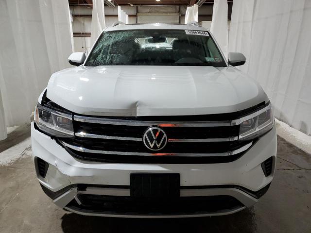 1V2BR2CA9MC525690 - 2021 VOLKSWAGEN ATLAS SEL WHITE photo 5