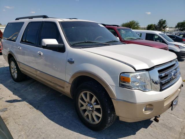 1FMJK1J51BEF55104 - 2011 FORD EXPEDITION EL XLT WHITE photo 4