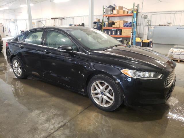 3FA6P0HR4DR313167 - 2013 FORD FUSION SE BLACK photo 4