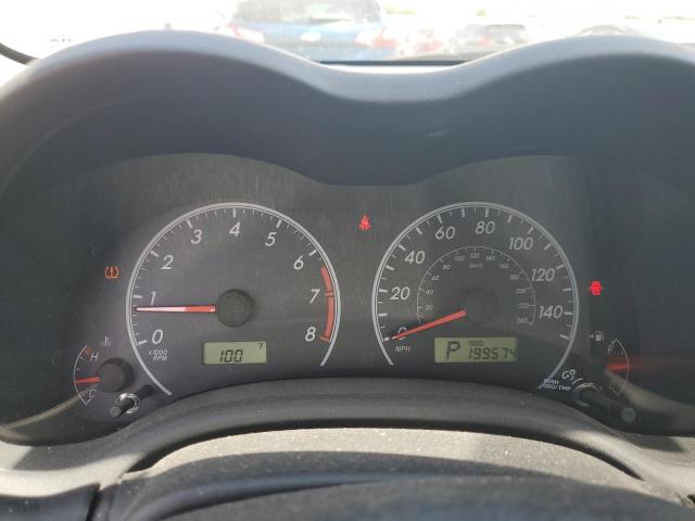 5YFBU4EE5DP117450 - 2013 TOYOTA COROLLA BASE Gümüş foto 9