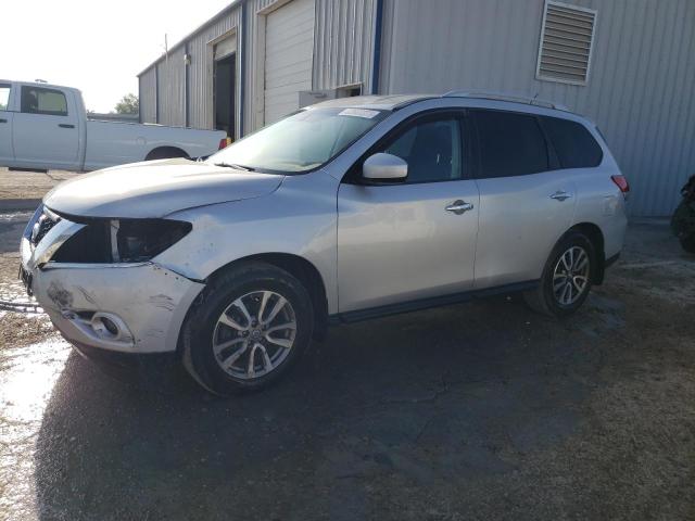 5N1AR2MM4DC625780 - 2013 NISSAN PATHFINDER S SILVER photo 1