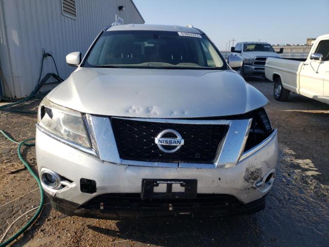 5N1AR2MM4DC625780 - 2013 NISSAN PATHFINDER S SILVER photo 5