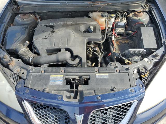 1G2ZJ57B794246112 - 2009 PONTIAC G6 BLUE photo 11