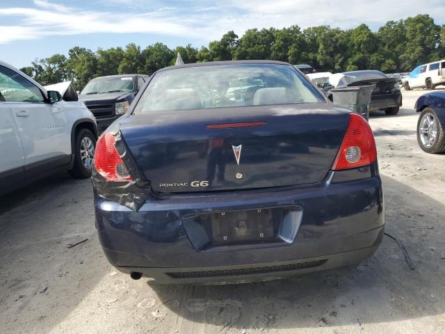 1G2ZJ57B794246112 - 2009 PONTIAC G6 BLUE photo 6