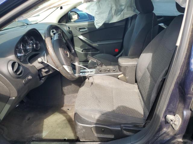 1G2ZJ57B794246112 - 2009 PONTIAC G6 BLUE photo 7