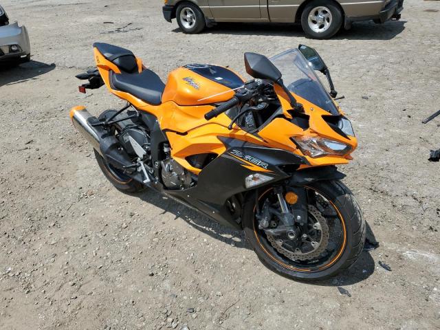 JKBZXJH14LA005504 - 2020 KAWASAKI ZX636 K ORANGE photo 1