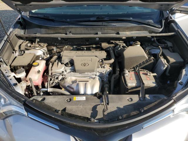 2T3RFREV3HW670485 - 2017 TOYOTA RAV4 XLE SILVER photo 12