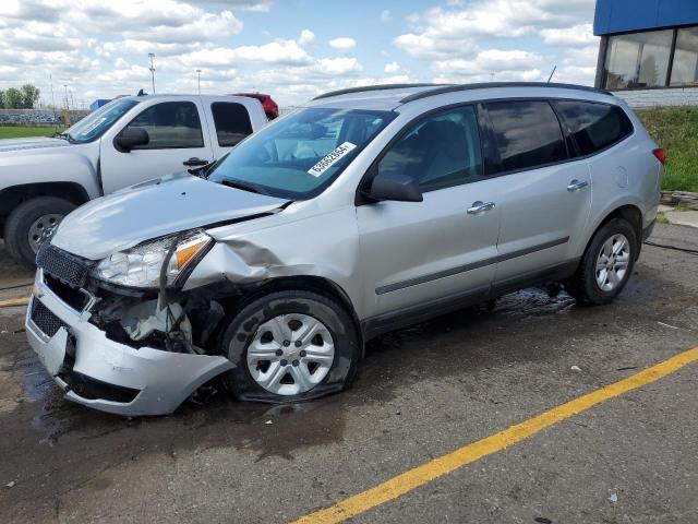 1GNKVFED4BJ291230 - 2011 CHEVROLET TRAVERSE LS SILVER photo 1