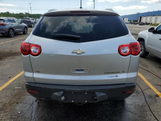 1GNKVFED4BJ291230 - 2011 CHEVROLET TRAVERSE LS SILVER photo 6