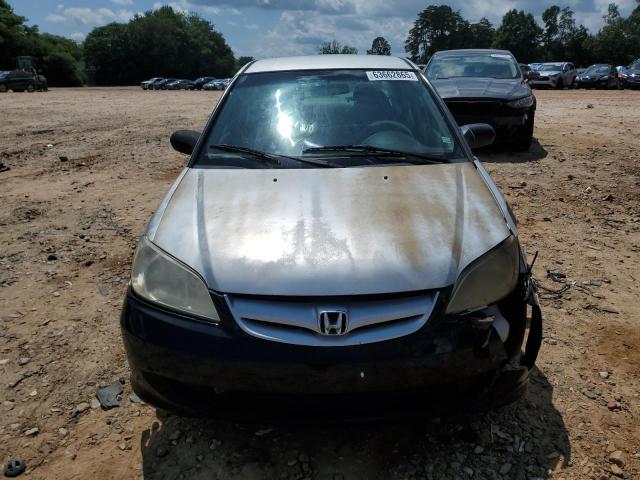 2HGES16325H532006 - 2005 HONDA CIVIC DX VP SILVER photo 5