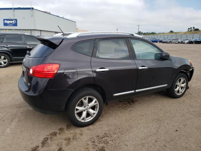 JN8AS5MT5BW176241 - 2011 NISSAN ROGUE S BLACK photo 3