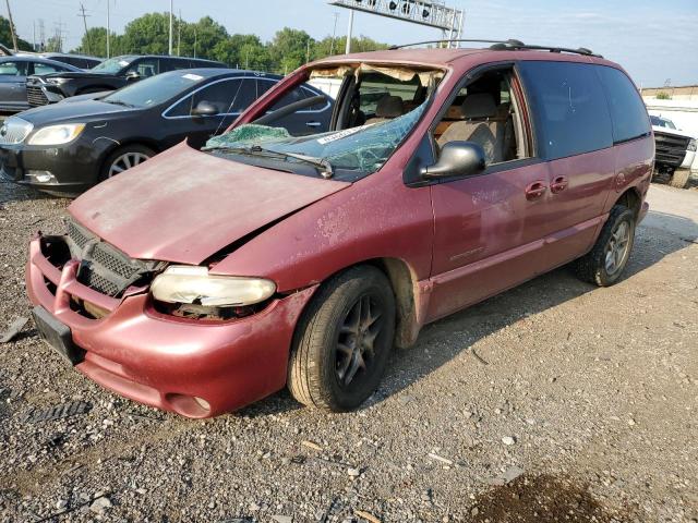 2B4GP45G6XR445041 - 1999 DODGE CARAVAN SE RED photo 1