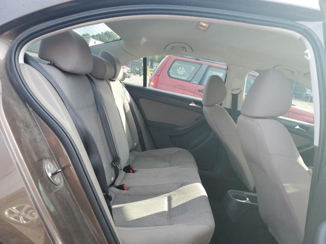 3VW2K7AJ4BM076241 - 2011 VOLKSWAGEN JETTA BASE 棕色 照片 10