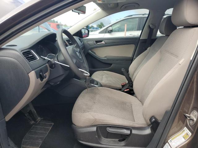 3VW2K7AJ4BM076241 - 2011 VOLKSWAGEN JETTA BASE 棕色 照片 7