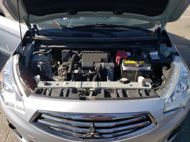 ML32F3FJ3KHF03072 - 2019 MITSUBISHI MIRAGE G4 ES SILVER photo 11