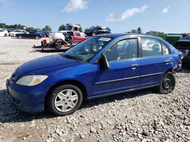 1HGES16384L015469 - 2004 HONDA CIVIC DX VP Blau Foto 1
