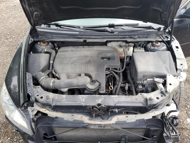 1G1ZC5E07CF291966 - 2012 CHEVROLET MALIBU 1LT BLACK photo 11