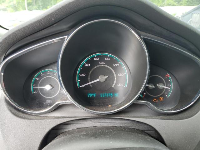 1G1ZC5E07CF291966 - 2012 CHEVROLET MALIBU 1LT BLACK photo 9