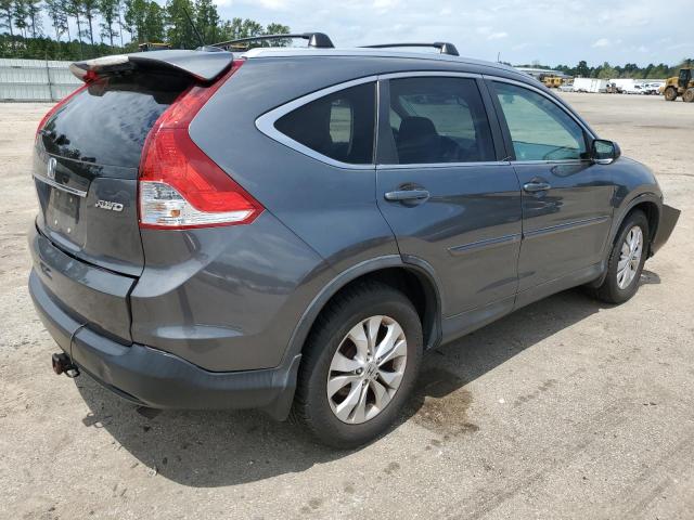 5J6RM4H77CL069155 - 2012 HONDA CR-V EXL GRAY photo 3