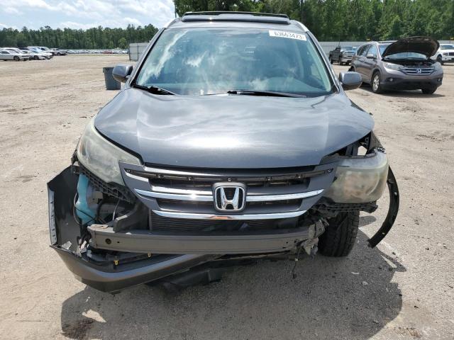 5J6RM4H77CL069155 - 2012 HONDA CR-V EXL GRAY photo 5