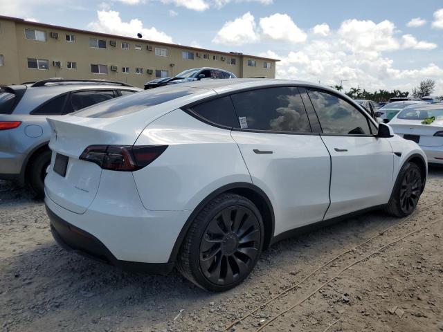 5YJYGDEE6LF042706 - 2020 TESLA MODEL Y WHITE photo 3