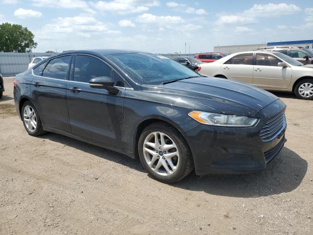 3FA6P0HD6FR216124 - 2015 FORD FUSION SE BLACK photo 4