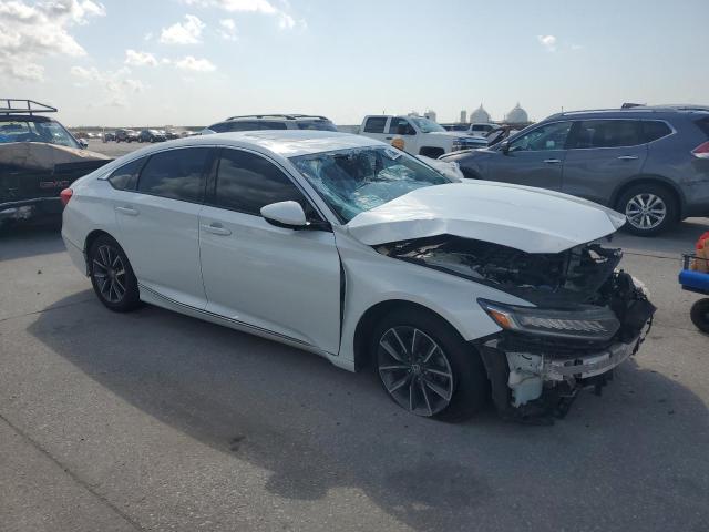 1HGCV1F58MA064652 - 2021 HONDA ACCORD EXL WHITE photo 4