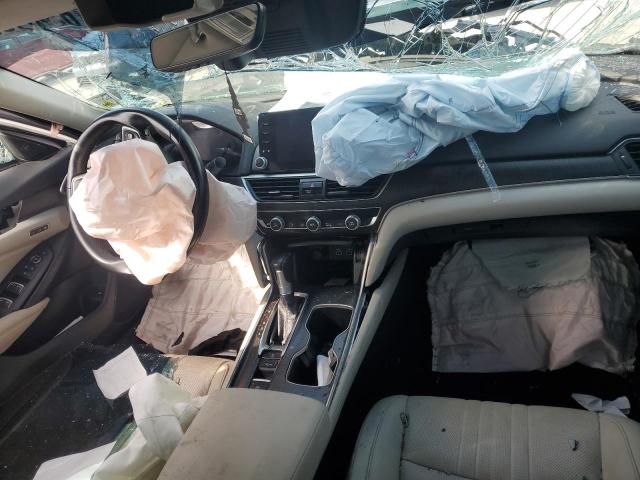 1HGCV1F58MA064652 - 2021 HONDA ACCORD EXL WHITE photo 8