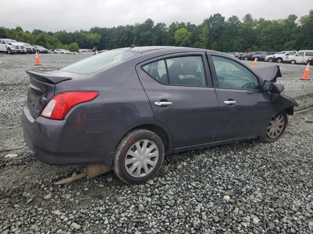 3N1CN7AP6FL815434 - 2015 NISSAN VERSA S GRAY photo 3