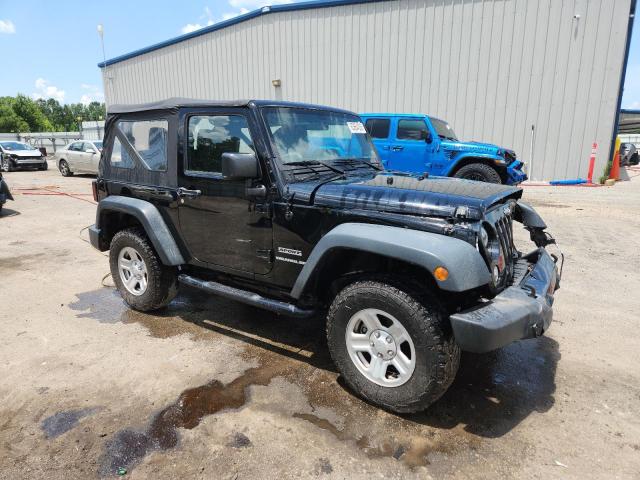 1C4AJWAG0FL749503 - 2015 JEEP WRANGLER SPORT BLACK photo 4