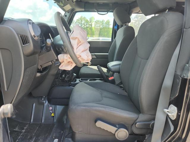 1C4AJWAG0FL749503 - 2015 JEEP WRANGLER SPORT BLACK photo 7