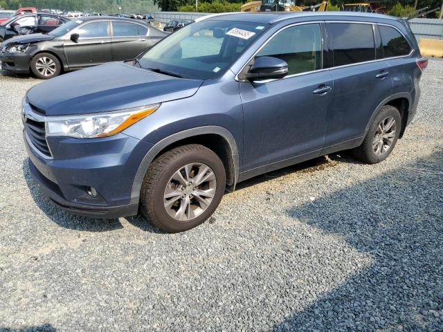 2015 TOYOTA HIGHLANDER XLE, 