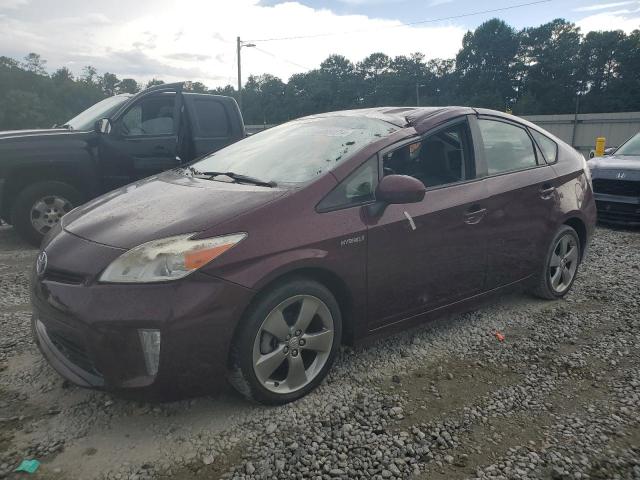 JTDKN3DU8D5625571 - 2013 TOYOTA PRIUS MAROON photo 1