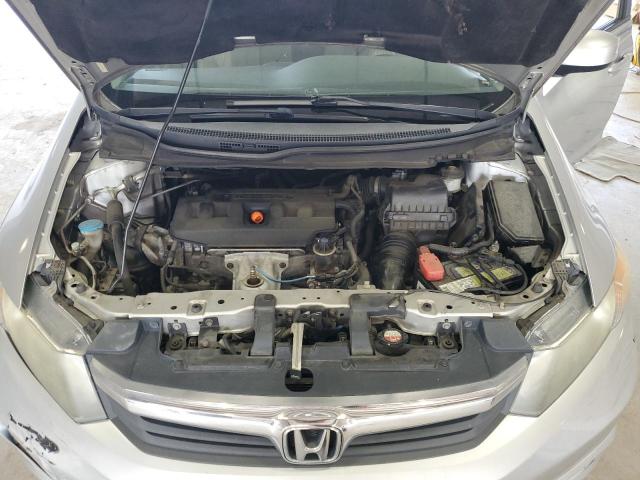 19XFB2F91CE073203 - 2012 HONDA CIVIC EXL SILVER photo 11