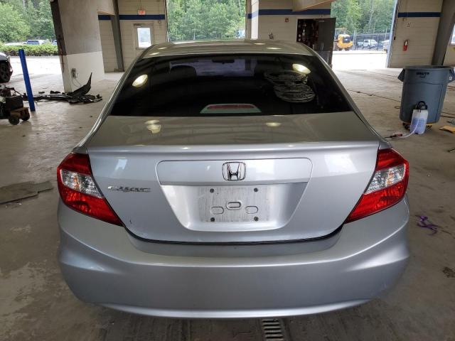 19XFB2F91CE073203 - 2012 HONDA CIVIC EXL SILVER photo 6