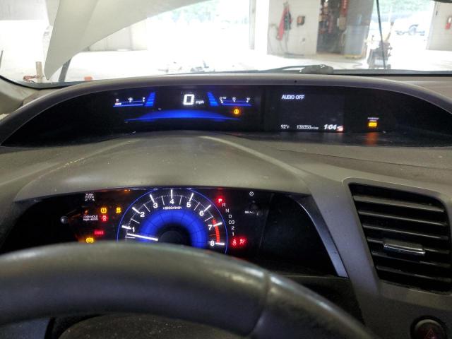 19XFB2F91CE073203 - 2012 HONDA CIVIC EXL SILVER photo 9