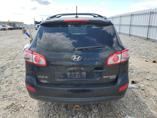 5XYZHDAG2BG030004 - 2011 HYUNDAI SANTA FE SE BLACK photo 6