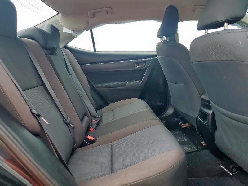 2T1BURHE3JC975049 - 2018 TOYOTA COROLLA L BLACK photo 10