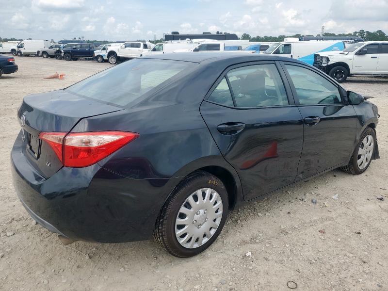 2T1BURHE3JC975049 - 2018 TOYOTA COROLLA L BLACK photo 3