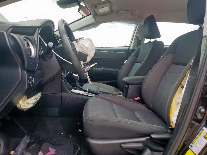 2T1BURHE3JC975049 - 2018 TOYOTA COROLLA L BLACK photo 7