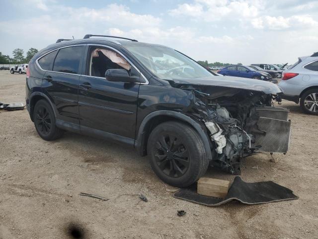 JHLRM4H71CC009011 - 2012 HONDA CR-V EXL BLACK photo 4