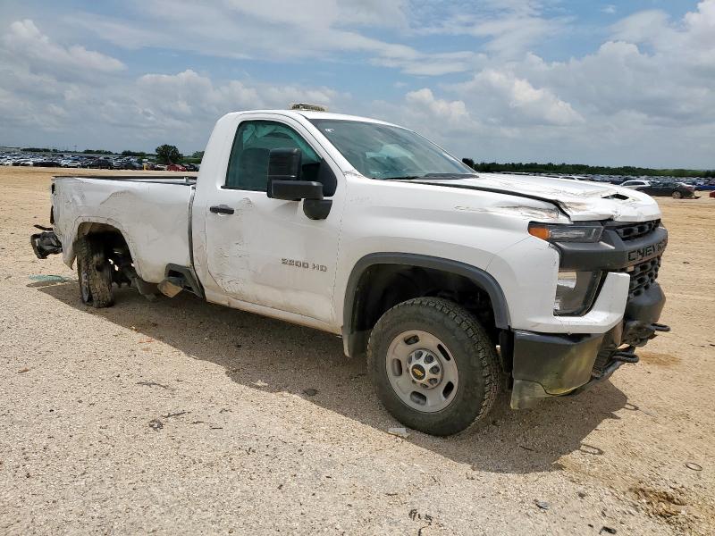 1GC0WLE76NF298791 - 2022 CHEVROLET SILVERADO C2500 HEAVY DUTY WHITE photo 4